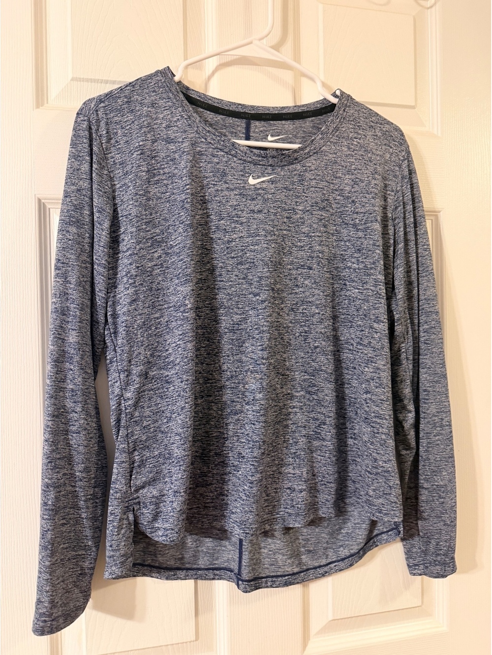 Women’s Nike Dri Fit LS Top Navy Size L